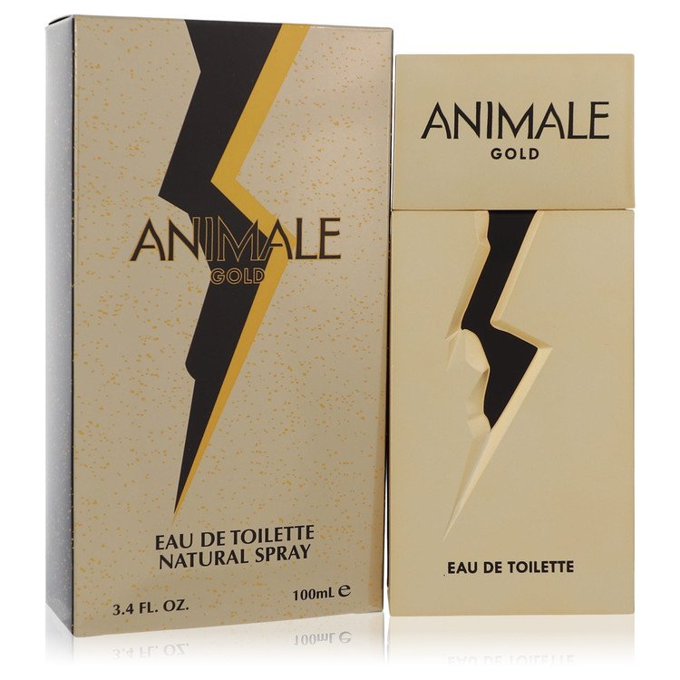 Animale Gold Cologne by Animale Eau De Toilette Spray 3.4 oz for Men - Authentic Fragrance - Discount Men Perfume or Cologne Fragrance